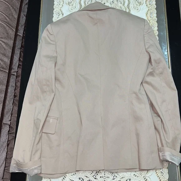 Theory beige blazer - Picture 2 of 4